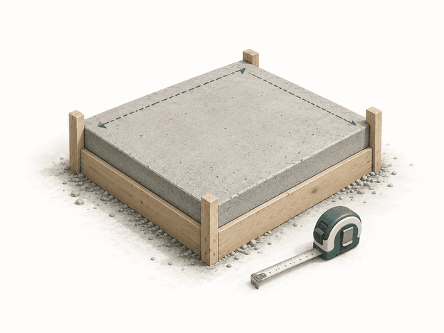 Illustration for How Much Concrete Do I Need?